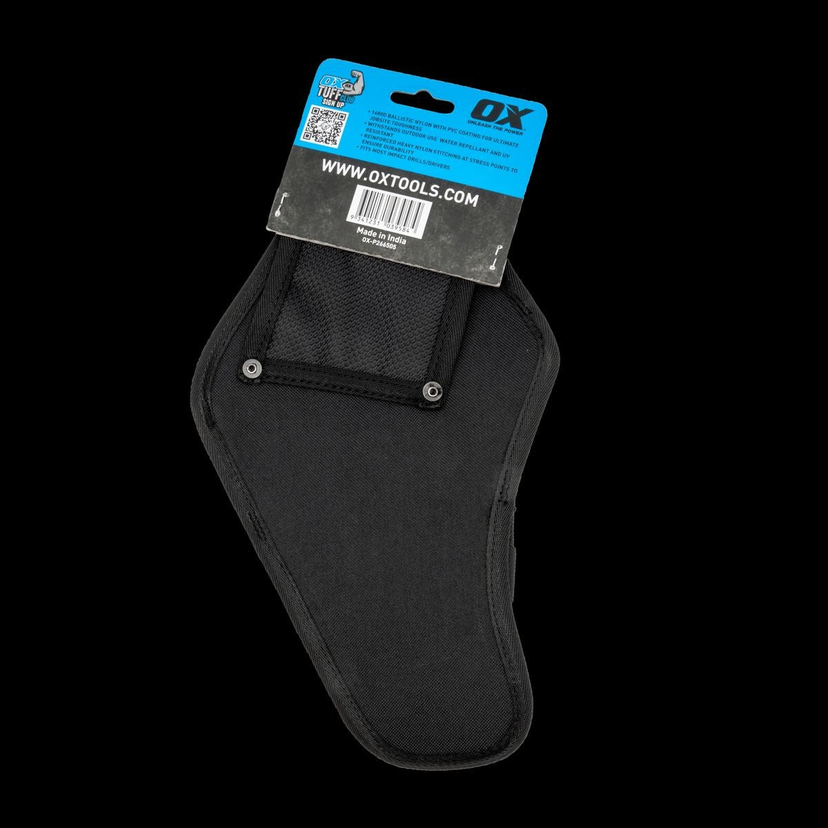OX Pro Dynamic Nylon Cordless Drill/Driver Pouch OX-P266505