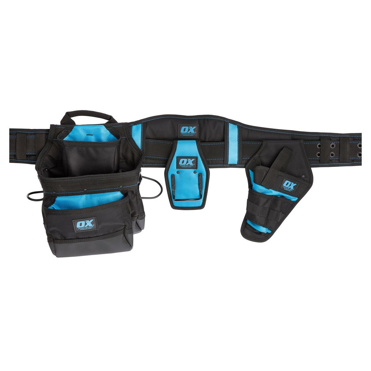 OX Dynamic Nylon Tool Belt with Attachments OX-P267401