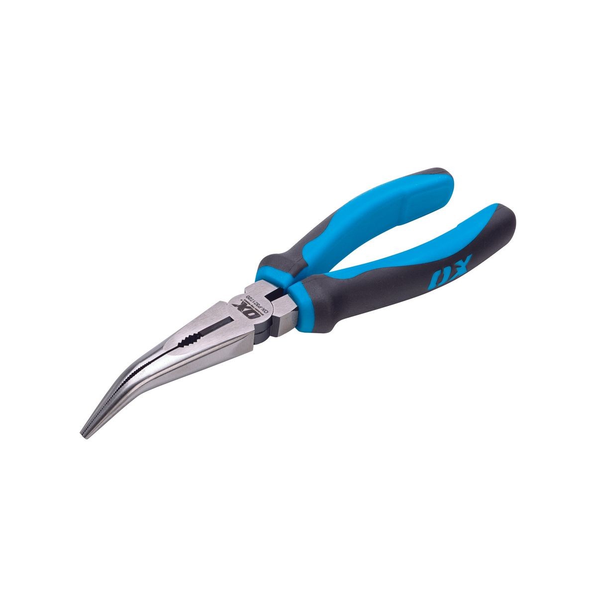 OX Bent Long Nose Pliers - 200mm (8") OX-P321720