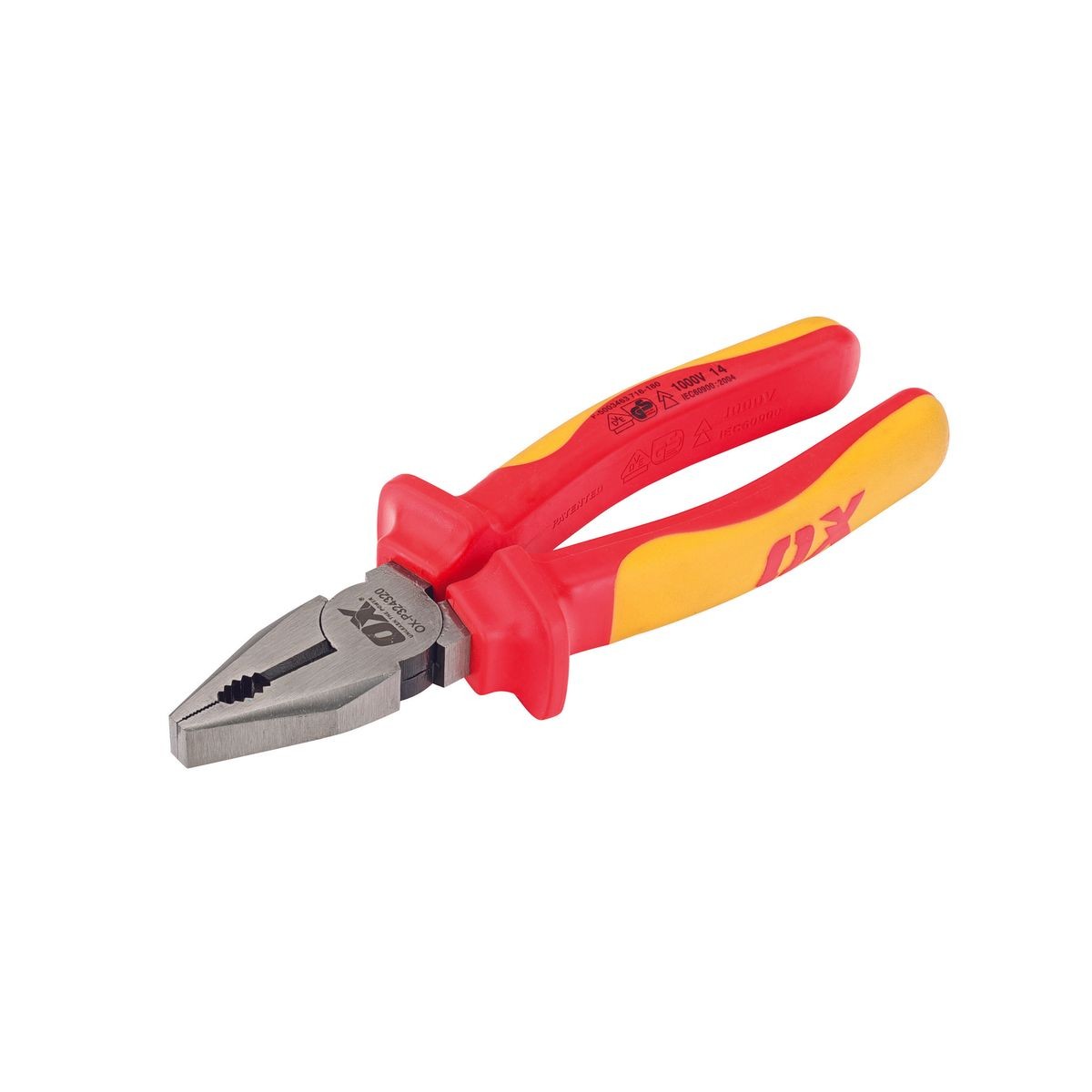 OX VDE Combination Pliers - 180mm (7") OX-P324320