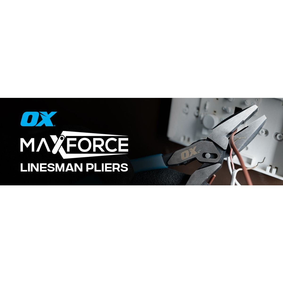 OX MaxForce Linesman Pliers OX-P327401