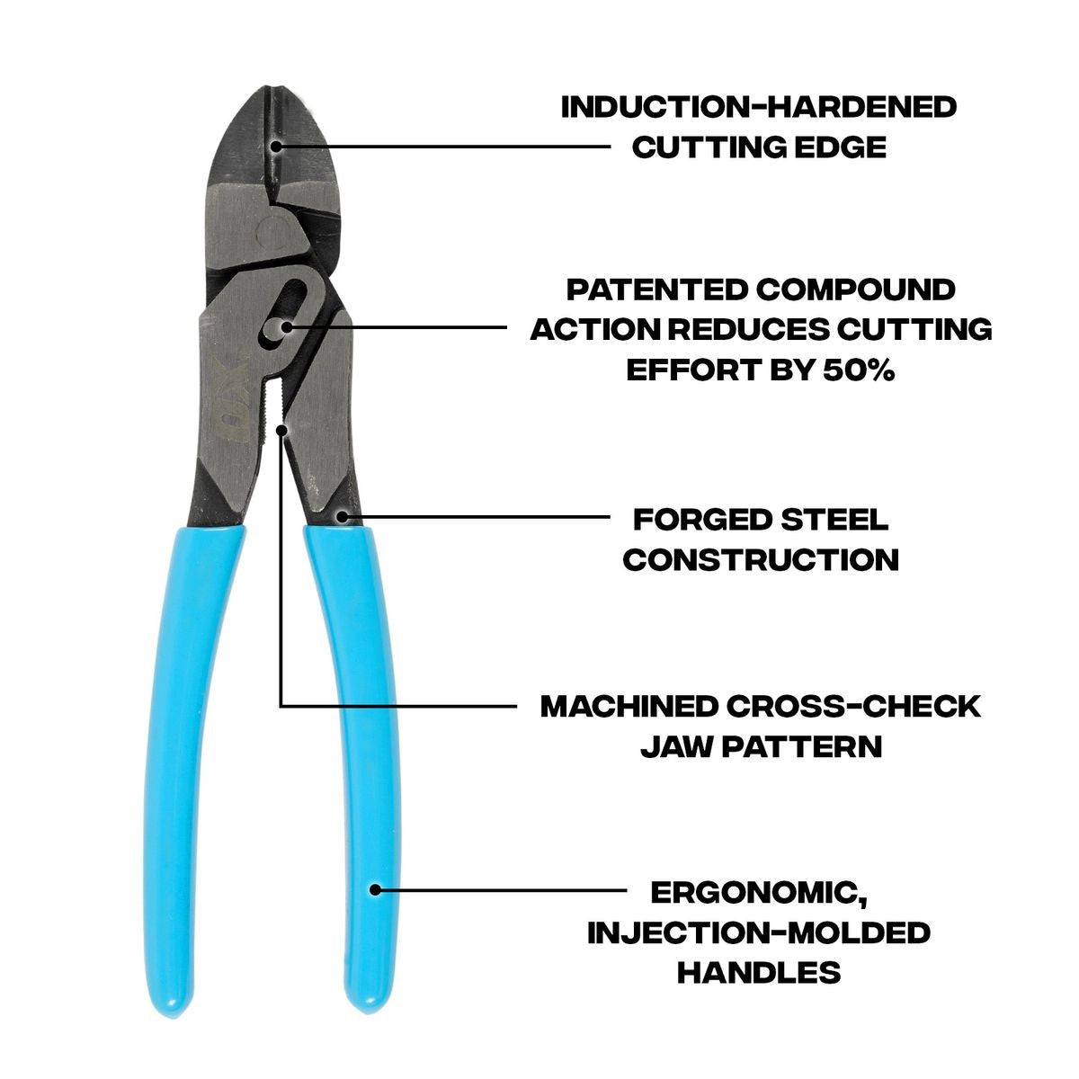 OX MaxForce Side Cutter Pliers OX-P327601