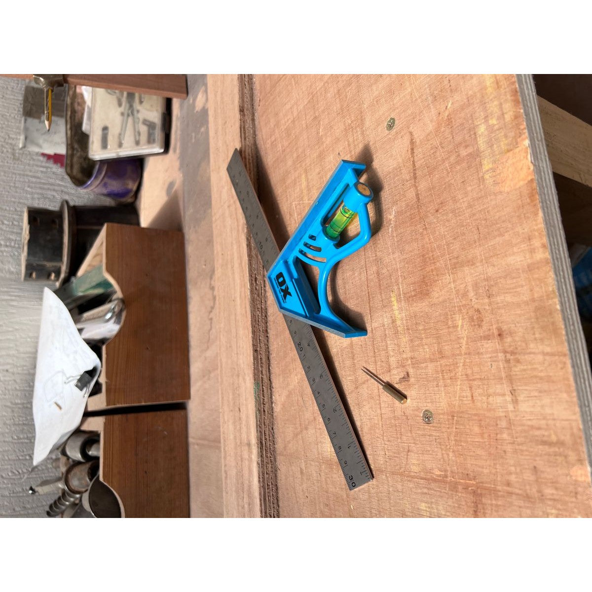 OX Magnetic Combination Square 300mm / 12in OX-P504530