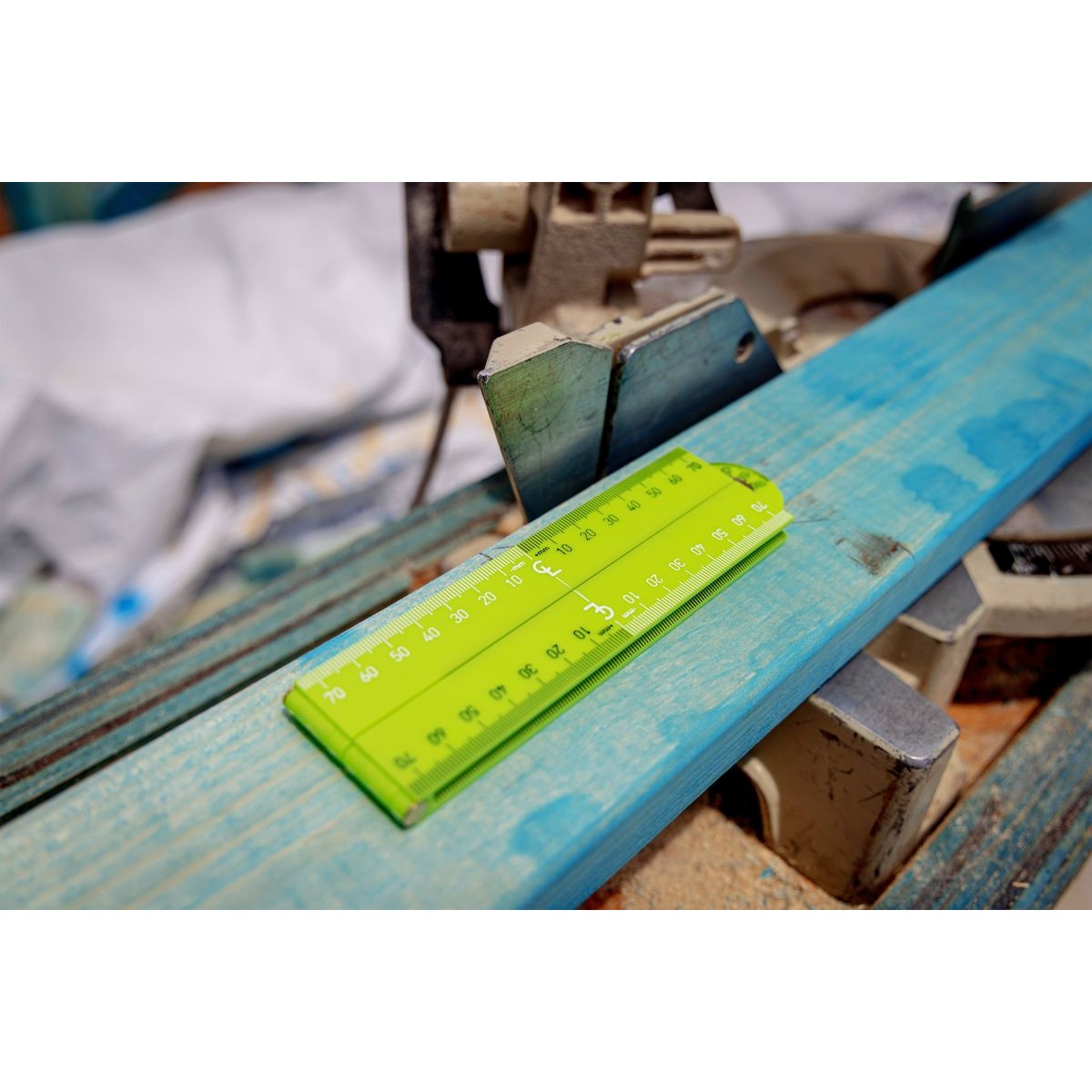 OX Pro Metric Tuff Rule - Green | 600mm OX-P507226