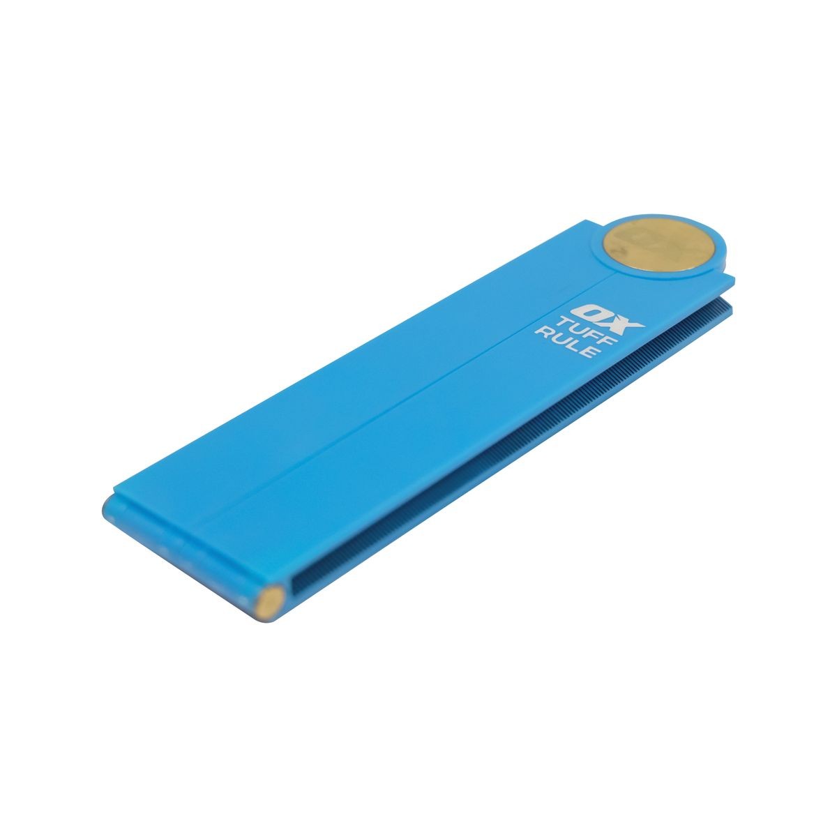 OX Pro Metric Tuff Rule - Cyan | 600mm OX-P507236