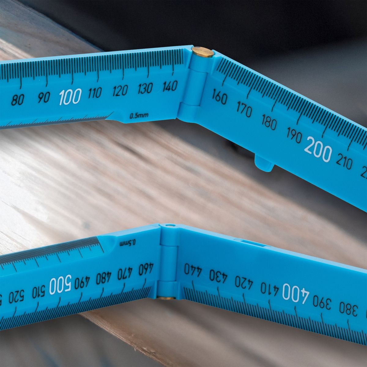 OX Pro Metric Tuff Rule - Cyan | 600mm OX-P507236