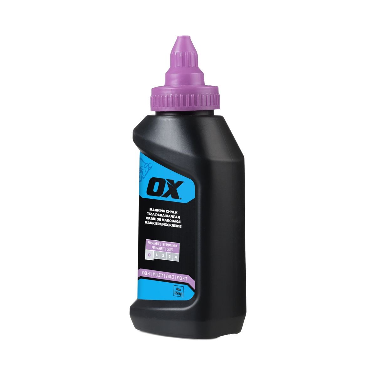 OX 8-Ounce Dust-Off Violet Marking Chalk - Permanence 0 OX-P630801