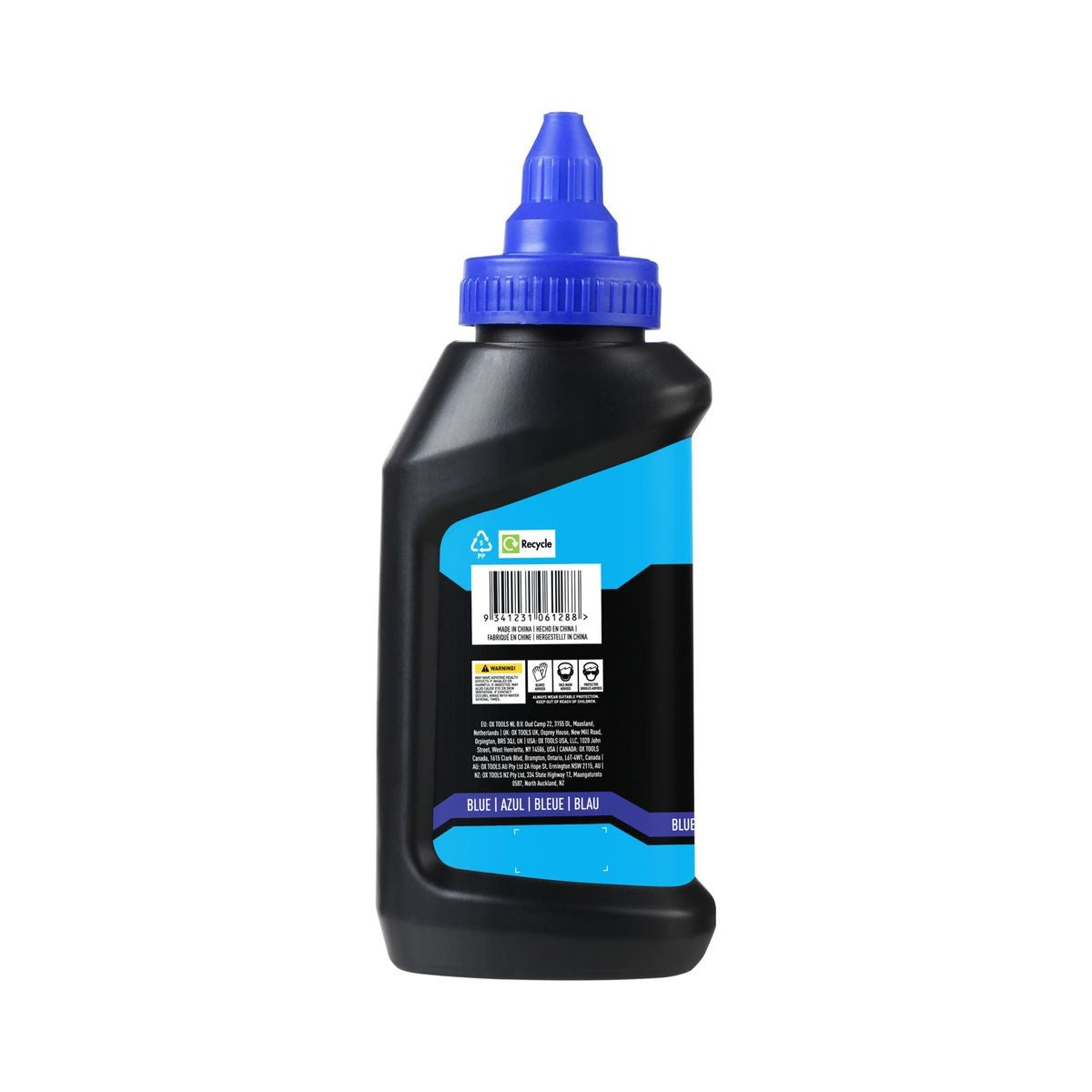 OX 8-Ounce Standard Blue Marking Chalk - Permanence 1 OX-P630802