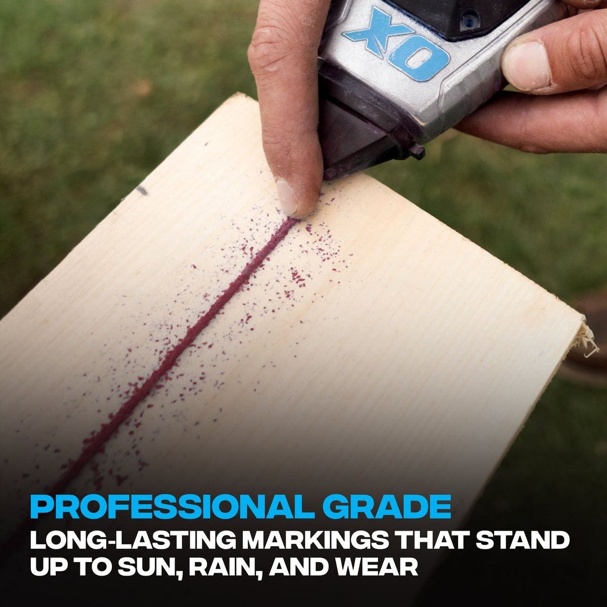 OX 8-Ounce Hi-Permanence Crimson Red Marking Chalk - Permanence 4 OX-P630807