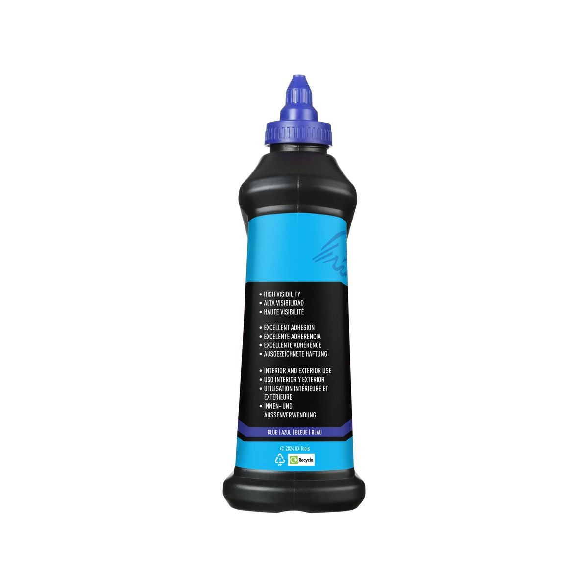 OX 40-ounce/2.5-Pound Standard Blue Marking Chalk - Permanence 1 OX-P630808