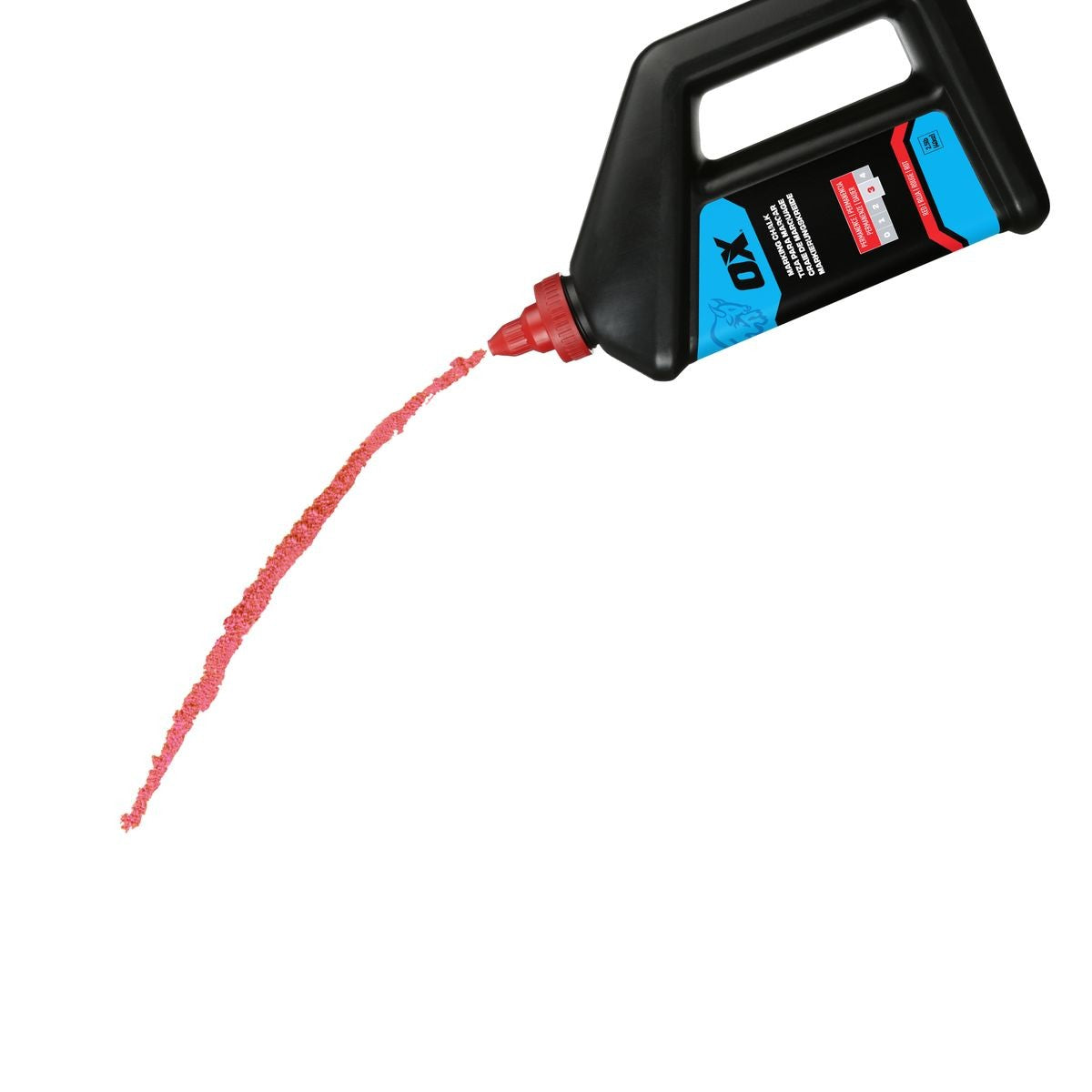 OX 40-ounce/2.5-Pound Permanent Red Marking Chalk - Permanence 3 OX-P630809