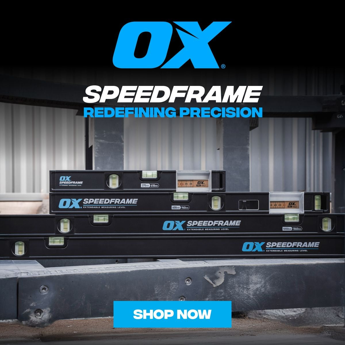 OX 1050 mm-1860 mm Speedframe OX-P638503