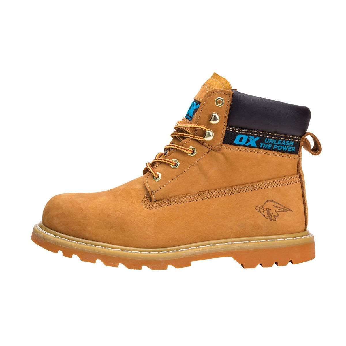 OX Honey Nubuck Safety Boot  - Size 6 OX-S242506