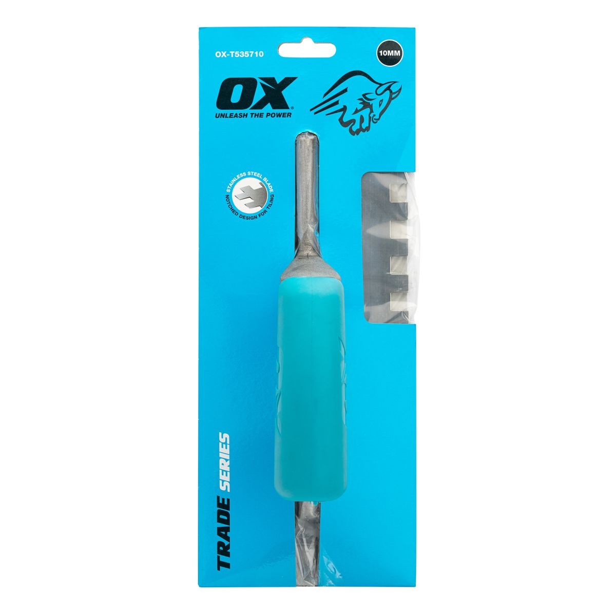 OX Notched Tiling Trowel 10mm OX-T535110