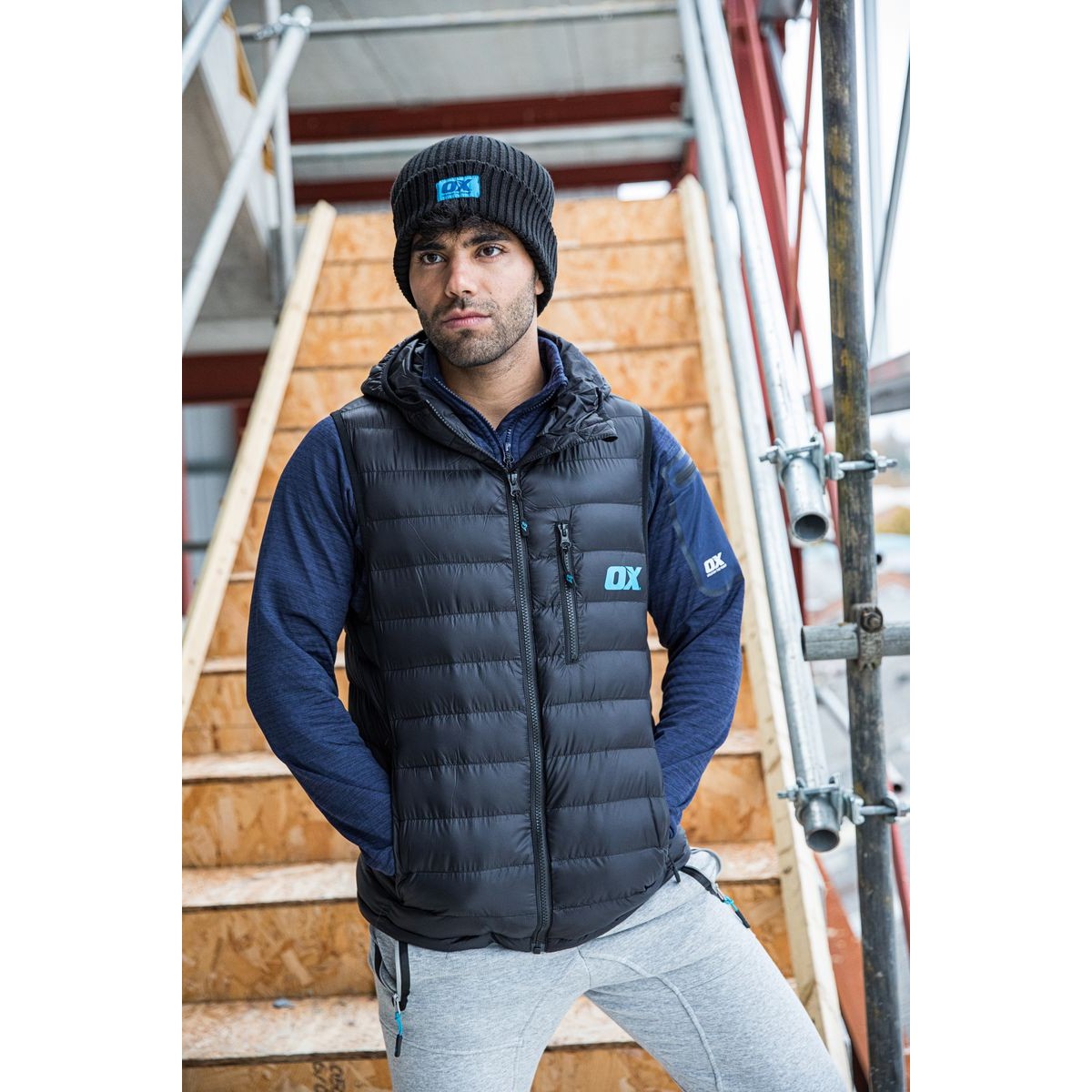 OX Ribbed Gilet - XL OX-W550305