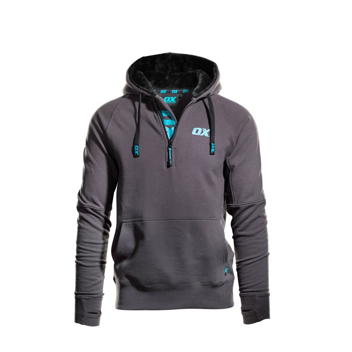 OX Hoodie - Black/Grey - L OX-W550404