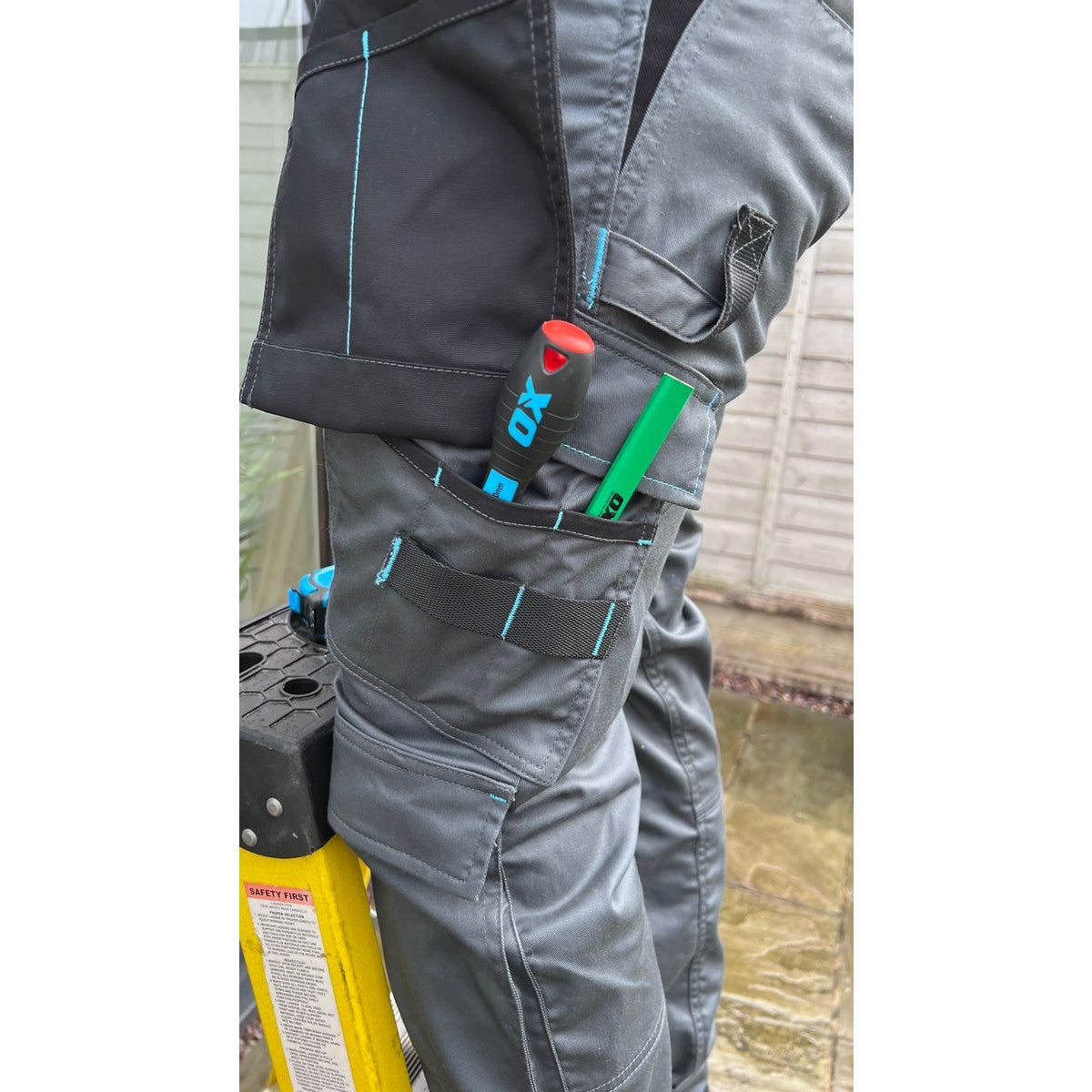OX Heavy Duty Flex Waist Work Trousers - 36 OX-W554236