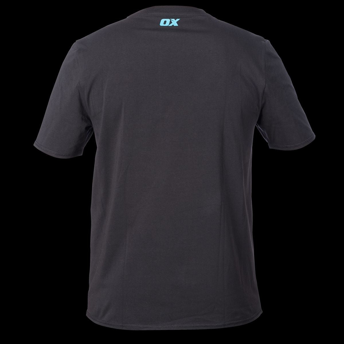 OX Tuff Club Crew Neck T Shirt Black - Large OX-W554604