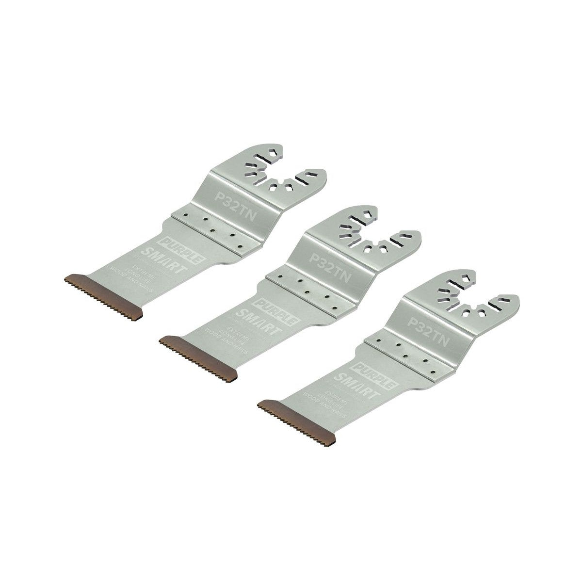 SMART Purple Series 32mm Ultimate Bi-metal Blade - Pk 3 P32TN3