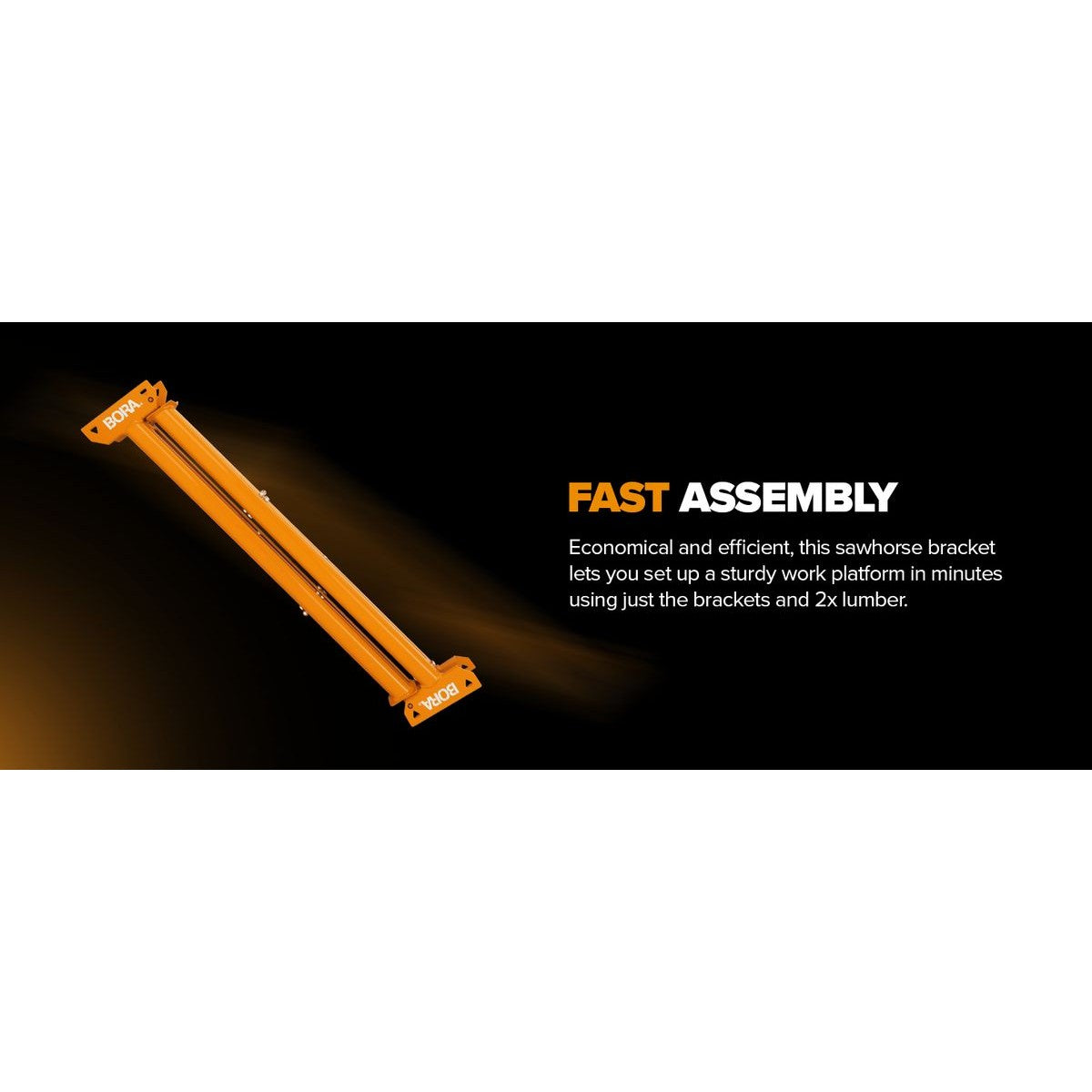 BORA Jobhorse Sawhorse Brackets PM-3310