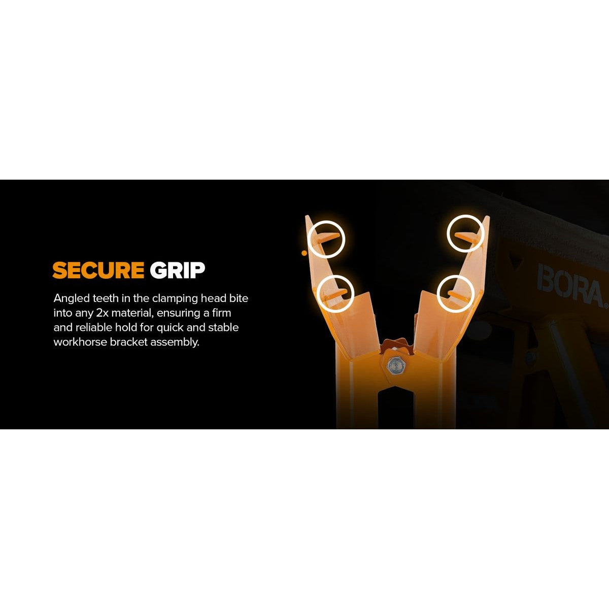 BORA Jobhorse Sawhorse Brackets PM-3310