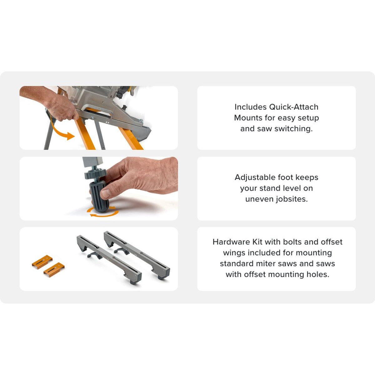 BORA Miter Saw Stand Generation 2 PM-4020
