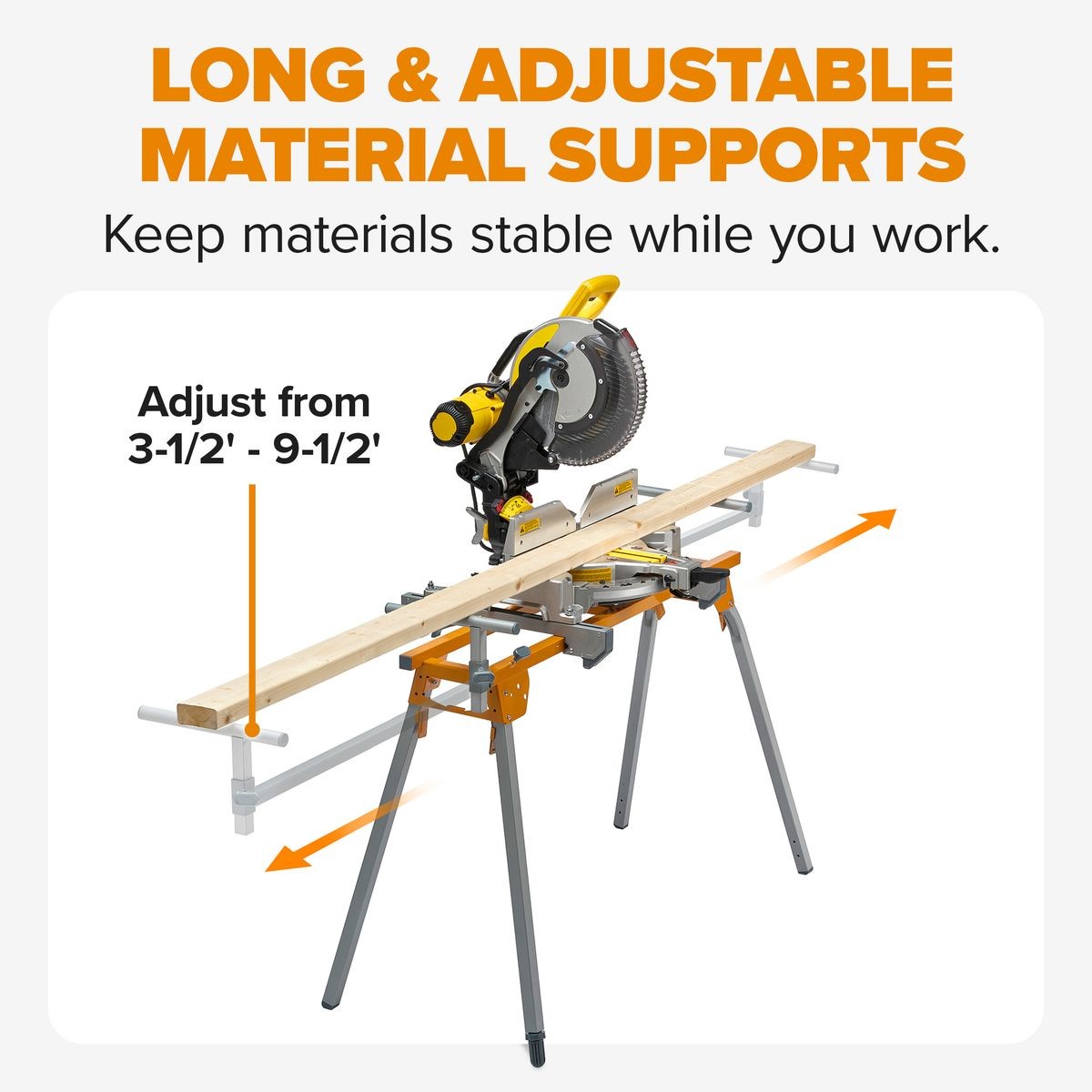BORA Miter Saw Stand Generation 2 PM-4020