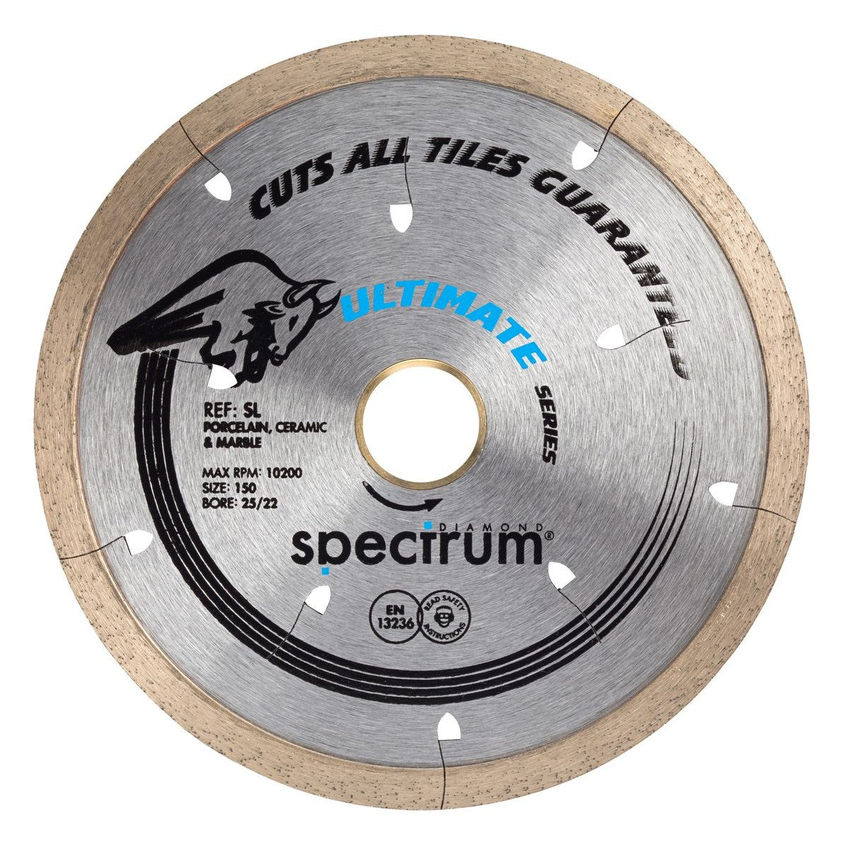 OX Pro Dia Blade - All Tiles Guaranteed - 150/25.4/22.23mm SL150/25/22
