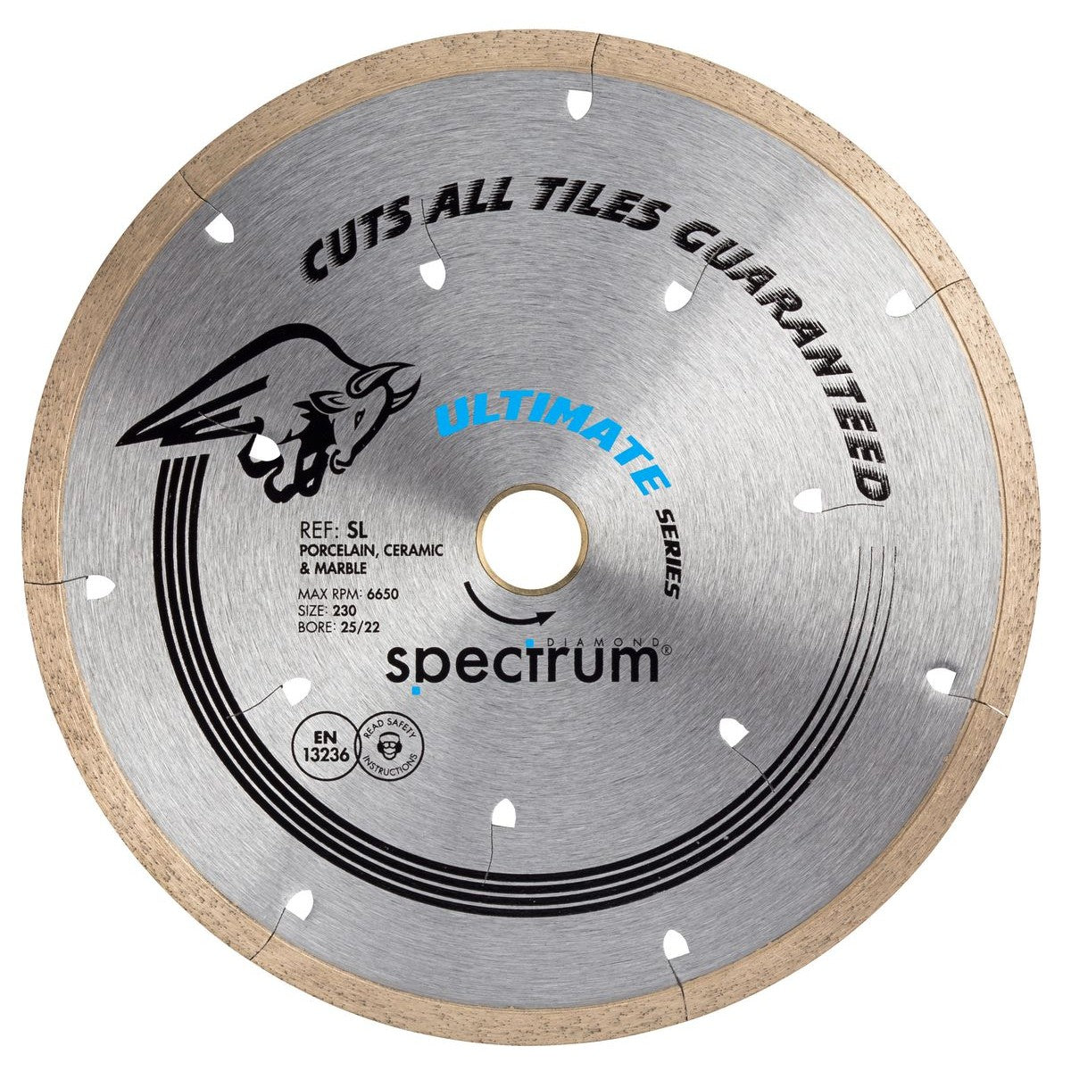 OX Pro Dia Blade - All Tiles Guaranteed - 230/25.4/22.23mm SL230/25/22