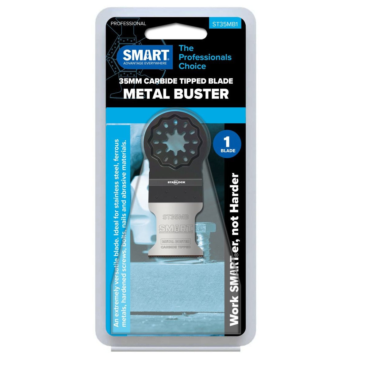 SMART Starlock 35mm Carbide Tipped Metal Buster Blade ST35MB1