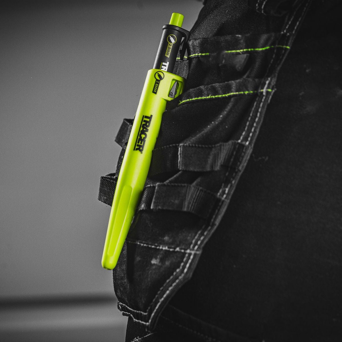 TRACER 2.8MM Deep Hole Pencil + 12pc Lead Holster TMK1