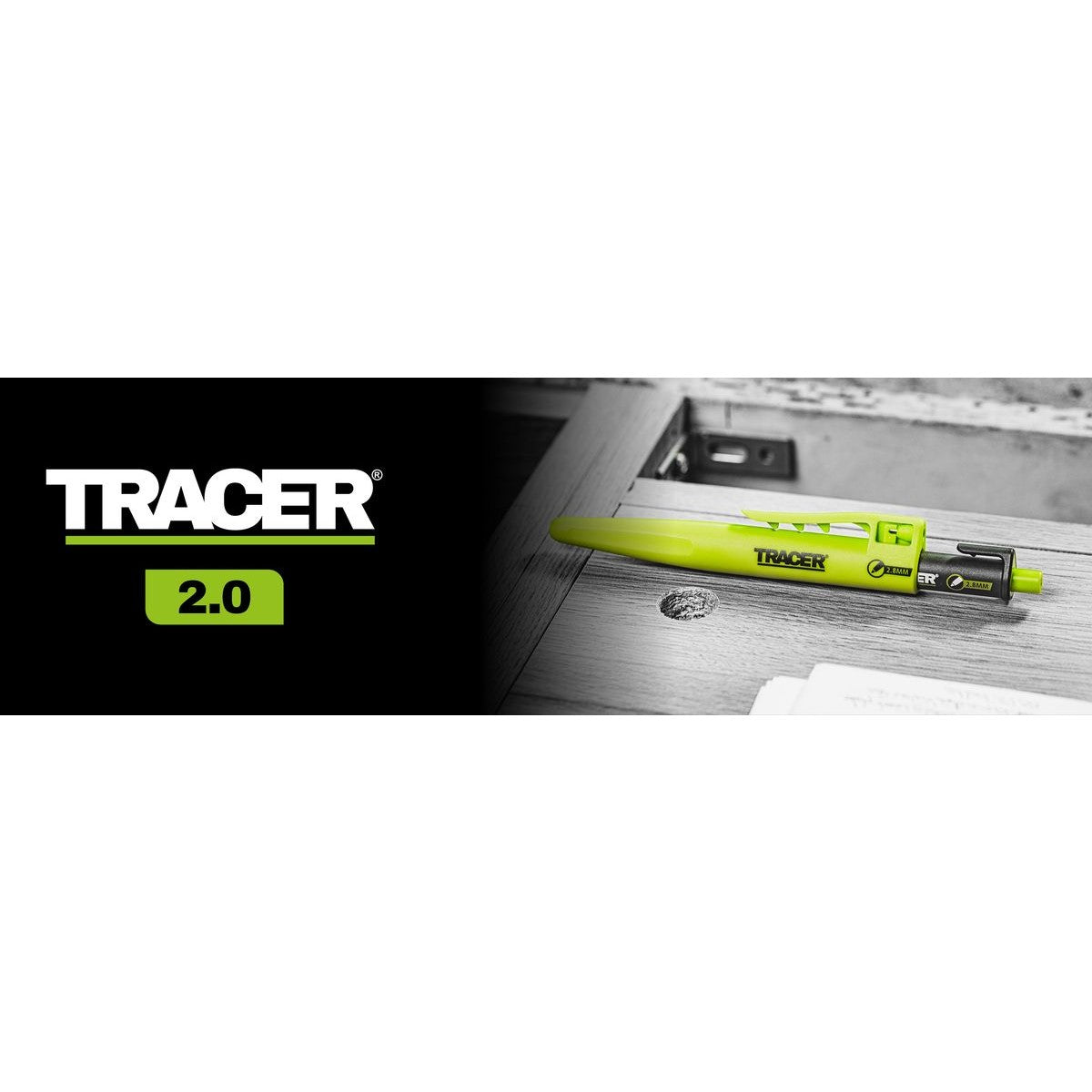 TRACER 2.8MM Deep Hole Pencil + 12pc Lead Holster TMK1
