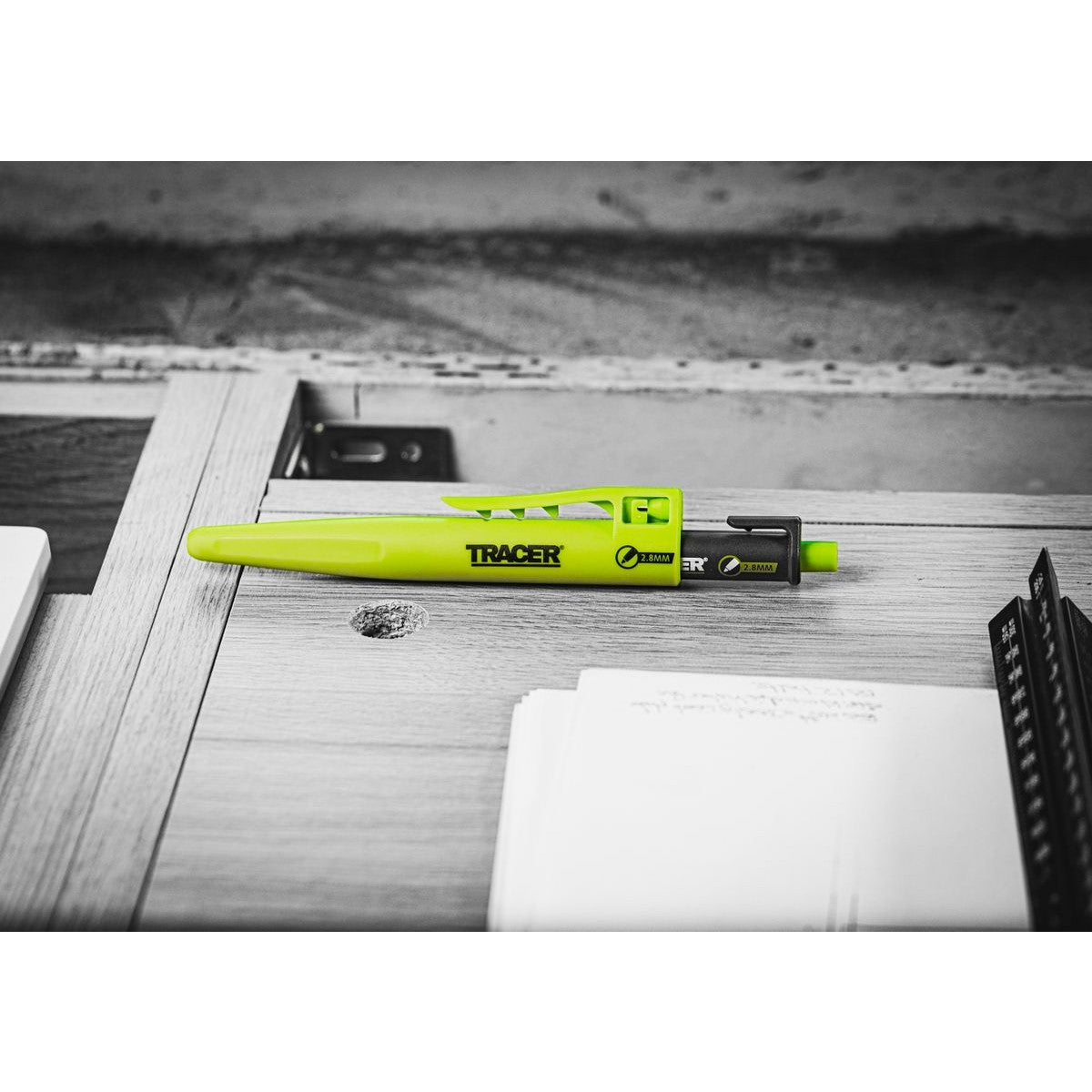 TRACER 2.8MM Deep Hole Pencil + 12pc Lead Holster TMK1
