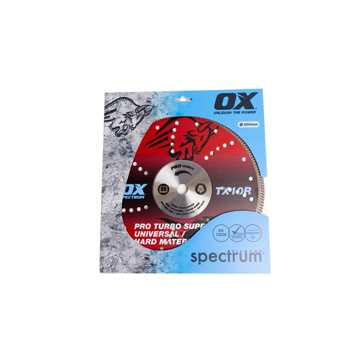 OX Pro Turbo Dia Blade - Multi-Steel - 300/20mm TX10R-300/20
