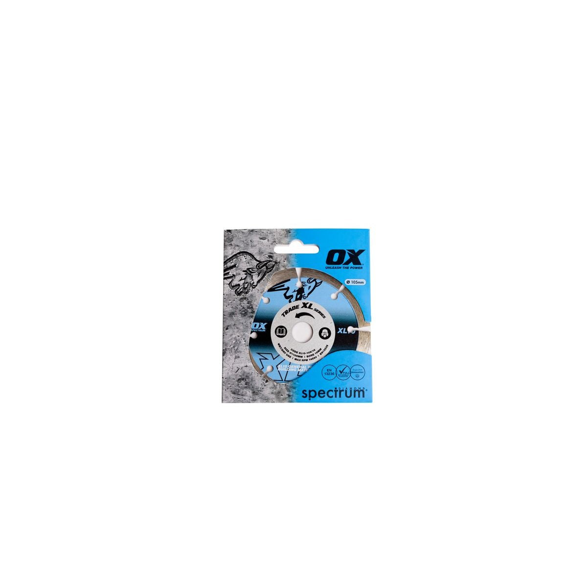 OX Trade XL-10 Segmented Diamond Blade - General Purpose - 105/16mm XL10-105/16