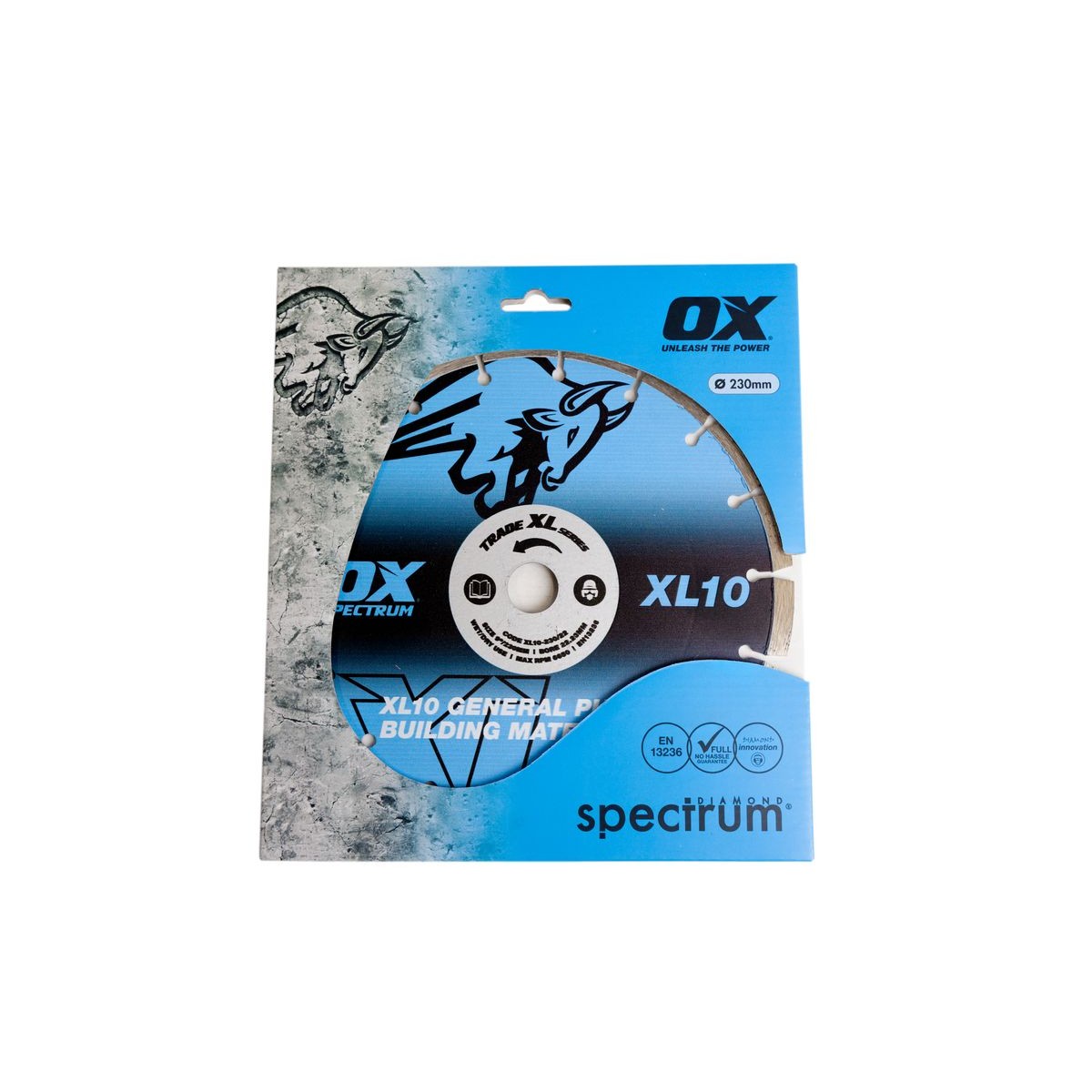 OX Trade XL-10 Segmented Diamond Blade - General Purpose - 230/22.23mm XL10-230/22