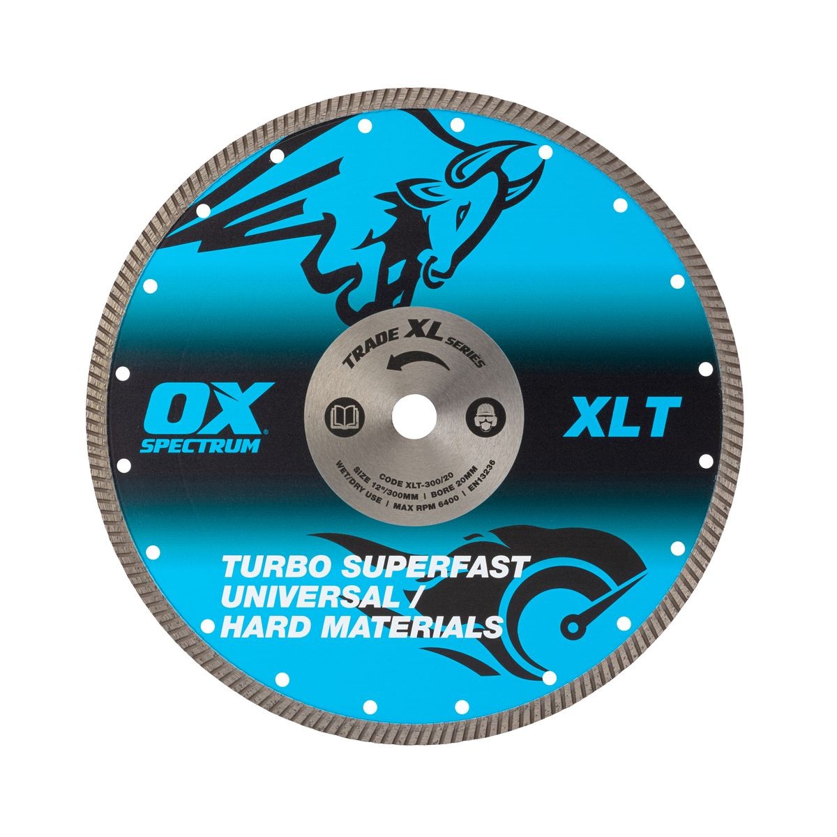 OX Trade XL Turbo Diamond Blade - Universal & GP - 300/20mm XLT-300/20