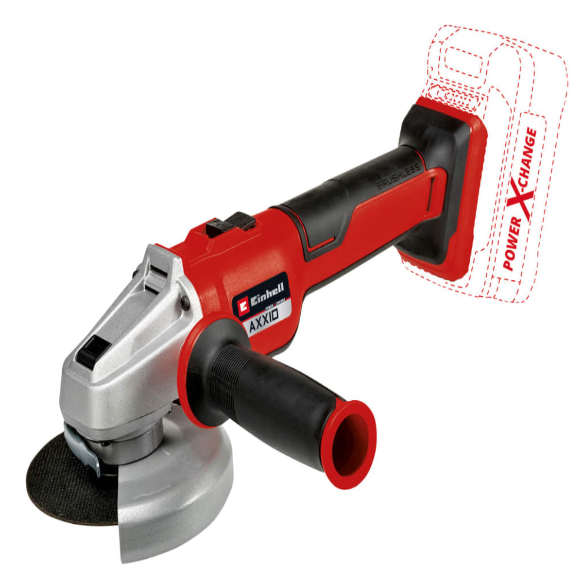 Einhell AXXIO 18/115 X-Change Angle Grinder 115mm 18V Bare Unit EINAXXIO115N
