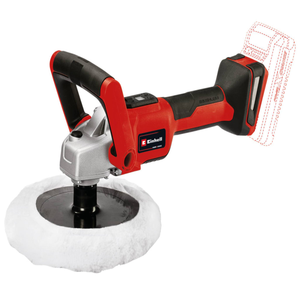 Einhell CE-CP 18/180 Li E-Solo Power X-Change Polisher 180mm 18V Bare Unit EINCECP18LIN