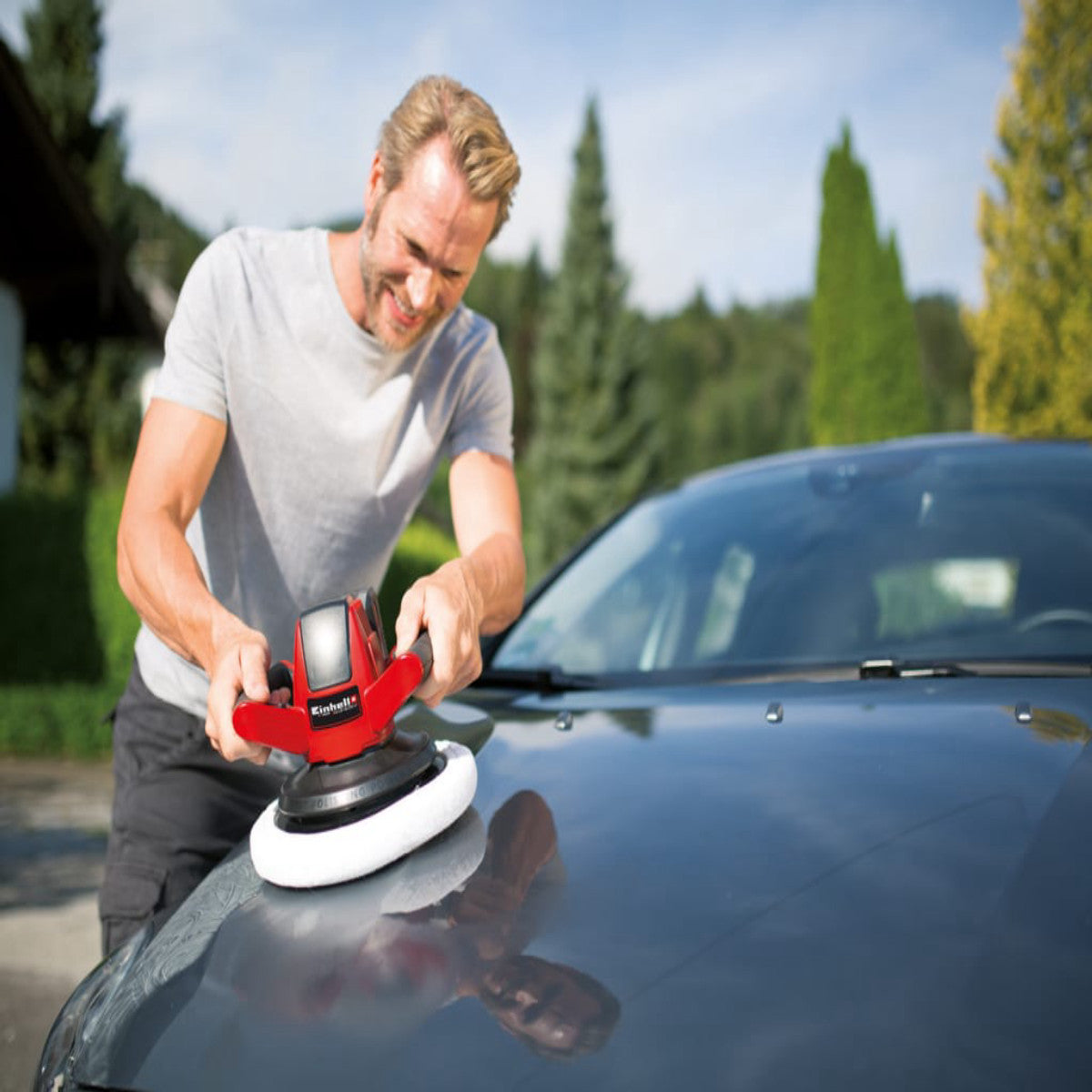 Einhell CE-CB 18/254 Li Solo Power X-Change Car Polisher 18V Bare Unit EINCEGB18254