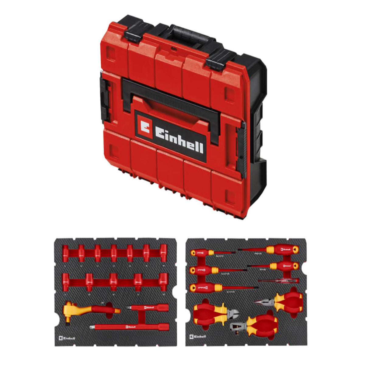 Einhell E-Case Electrical Tool Case Set, 24 Piece EINECELECSET