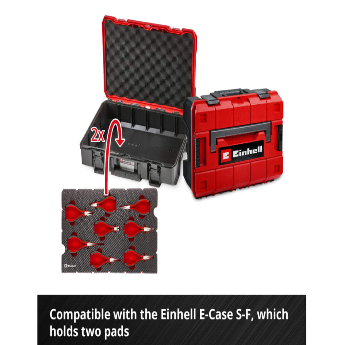 Einhell E-Case Inlay Precision Pliers Set, 8 Piece EINEIPRECSET