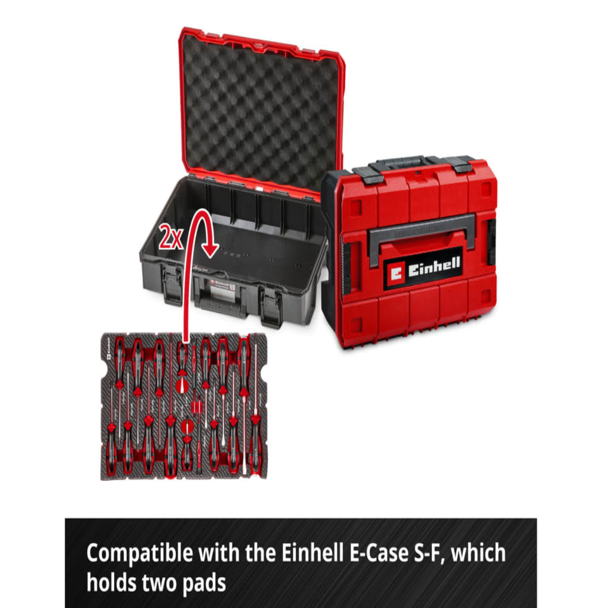 Einhell E-Case Inlay Screwdriver Set, 17 Piece EINEISDRISET