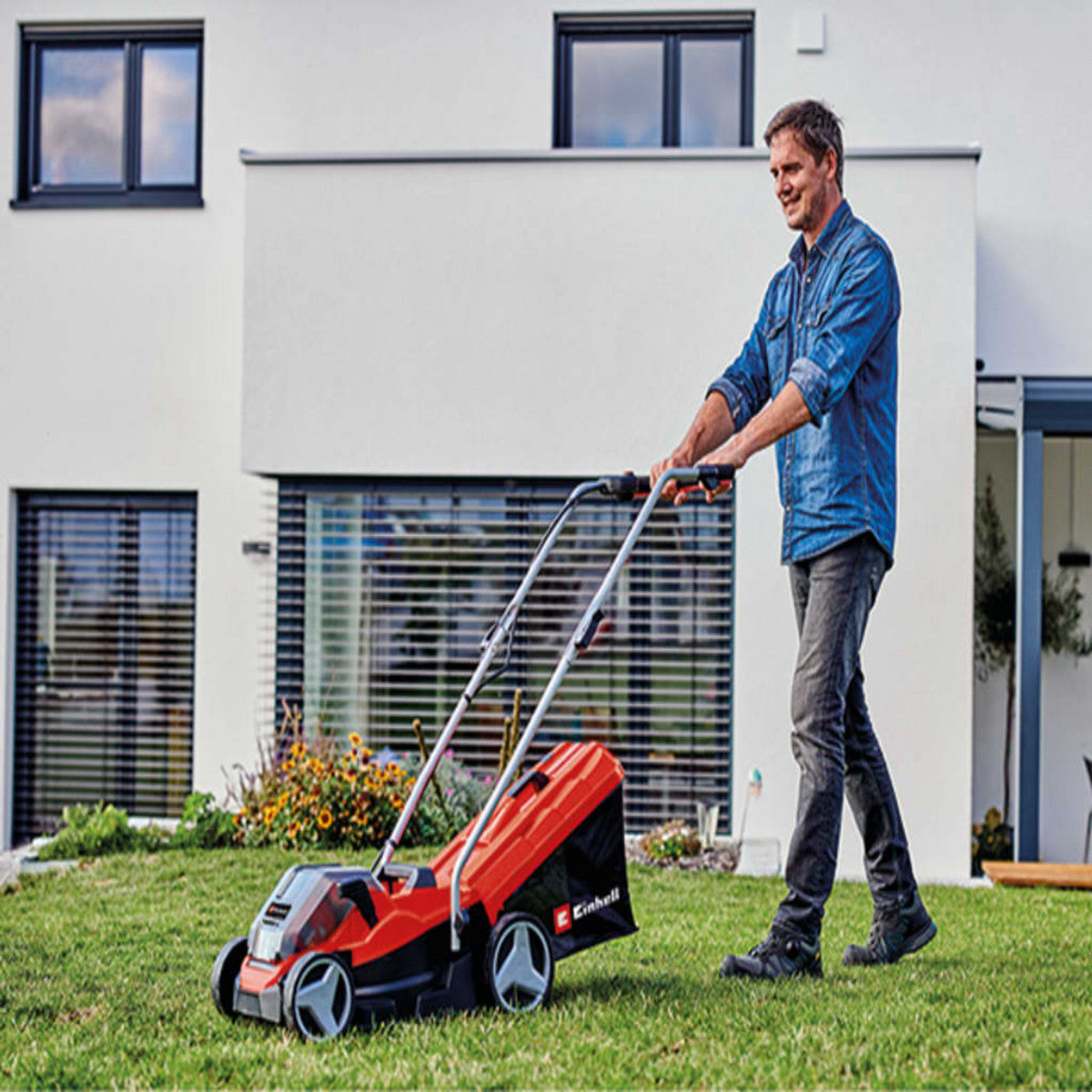 Einhell GE-CM 36/33 Li Power X-Change Lawn Mower 36V 2 x 2.5Ah Li-ion EINGECM3633K