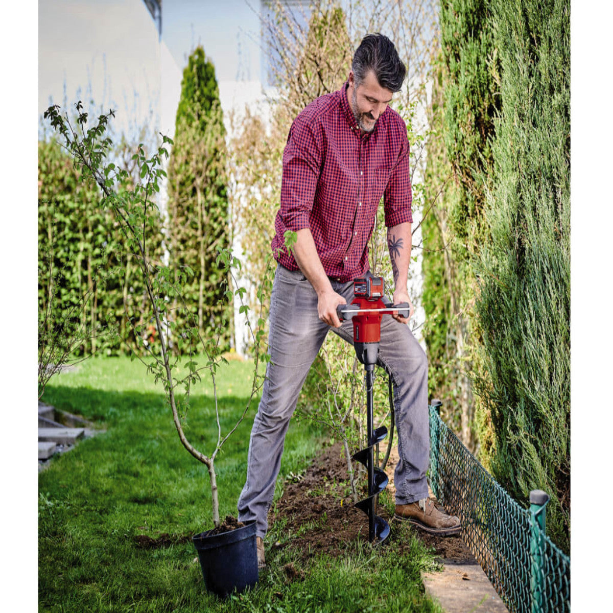 Einhell GP-EA 18/150 Li BL-Solo Earth Auger 18V Bare Unit EINGPEA18150