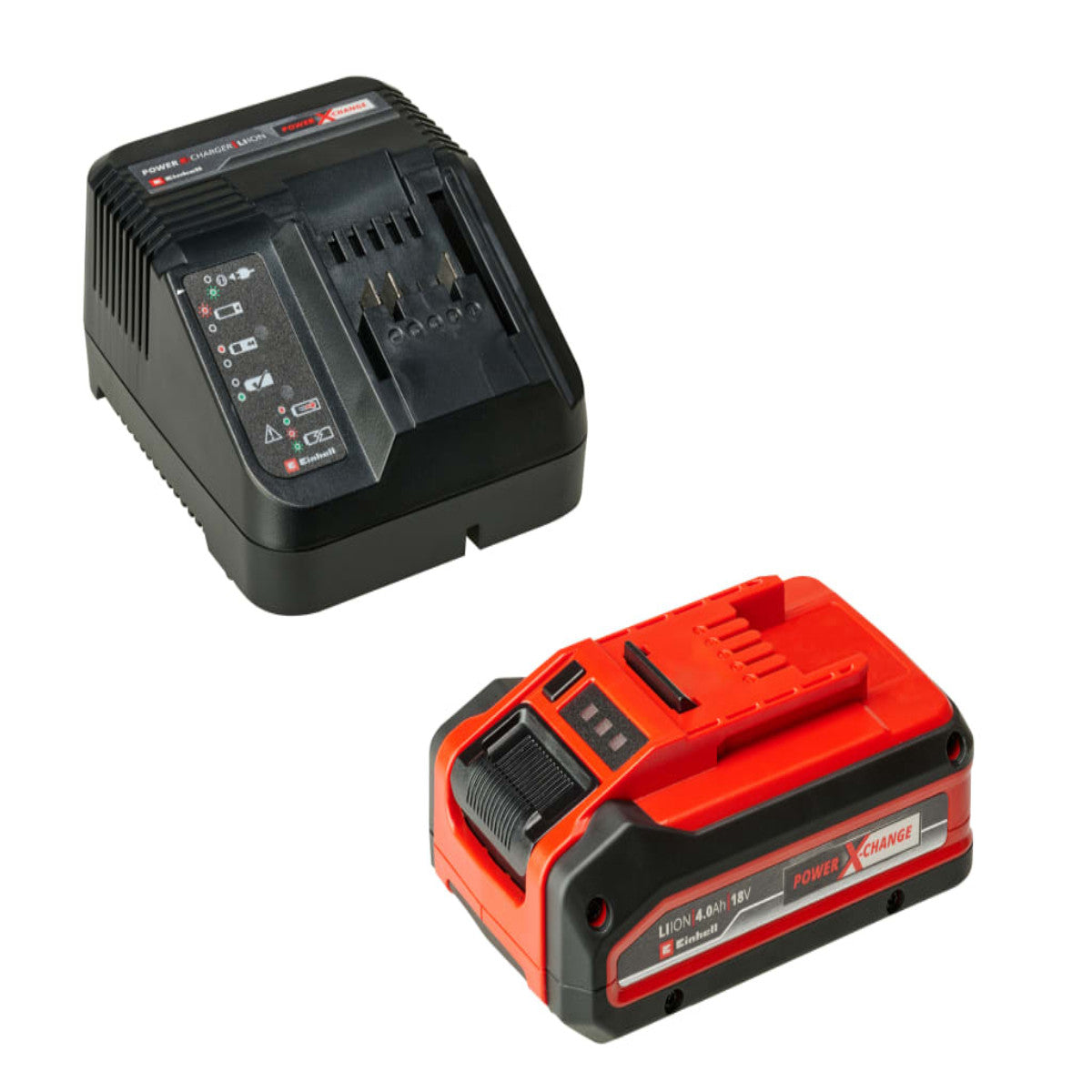 Einhell PLUS Power X-Change Battery & Charger Starter Kit 18V 1 x 4.0Ah Li-ion EINPX4PLUSSK