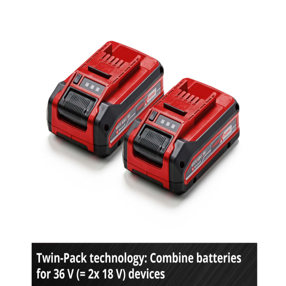 Einhell PLUS Power X-Change Battery Twin Pack 18V 2 x 4.0Ah Li-ion EINPX4PLUSTP