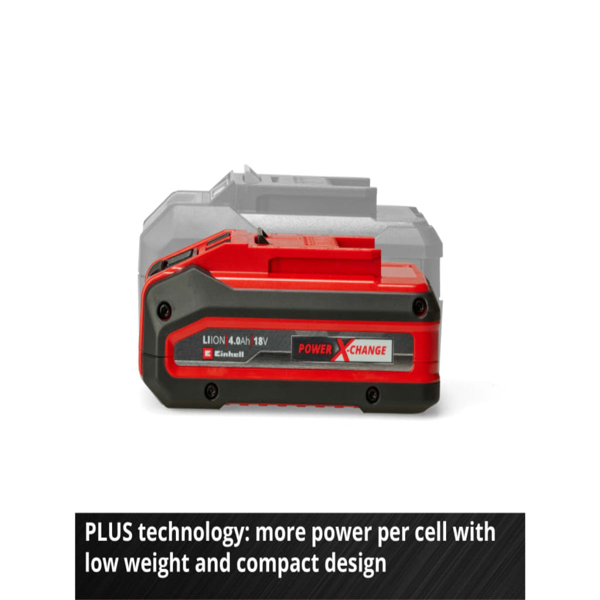 Einhell PLUS Power X-Change Battery Twin Pack 18V 2 x 4.0Ah Li-ion EINPX4PLUSTP