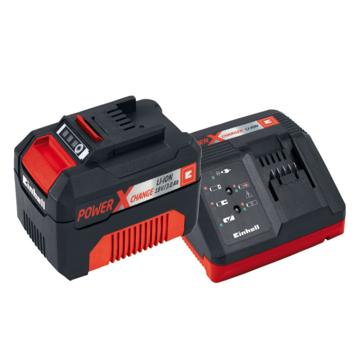 Einhell Power X-Change Battery & Charger Starter Kit 18V 1 x 3.0Ah Li-ion EINPXSTKIT3