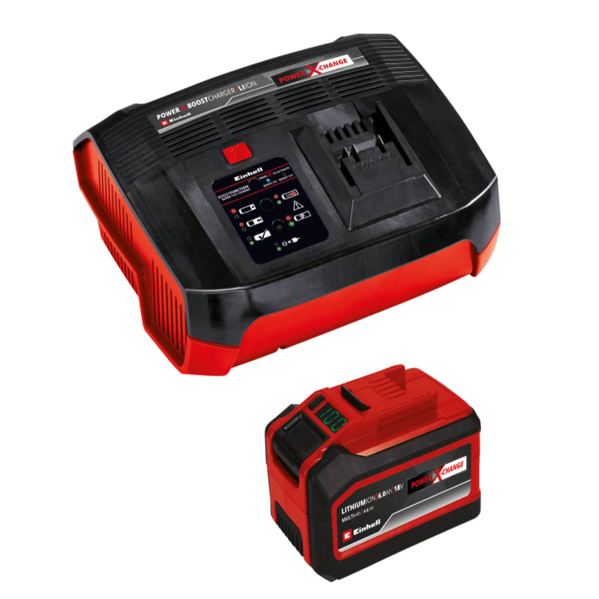 Einhell Power-X-Change Boostcharger Starter Kit 18V 1 x 4.0-6.0Ah Li-on EINPXSTKIT46